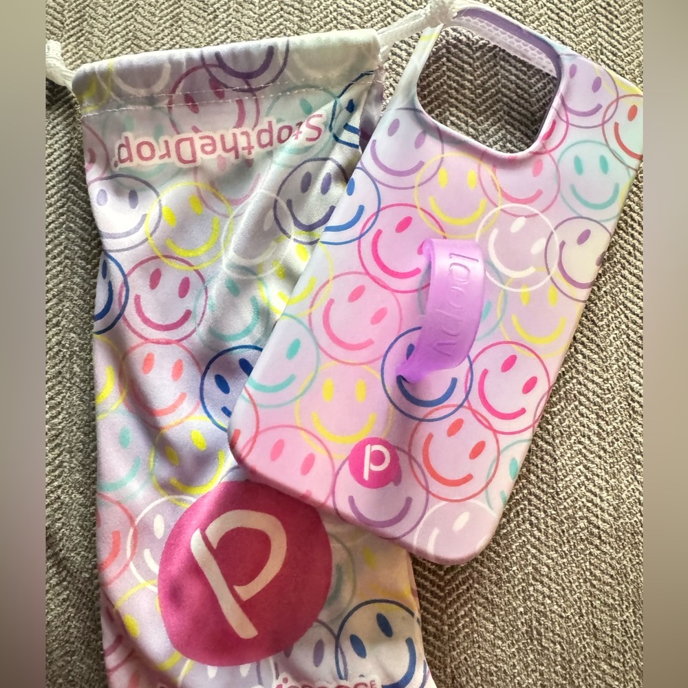 Like New Smiley Loopy Case for iPhone 13pro (6.1” screen)